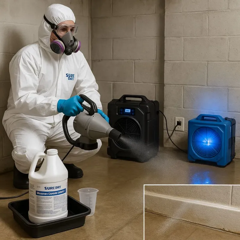 Sanitization and Odor Removal process in Chesilhurst, NJ