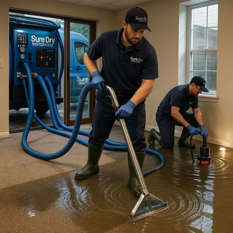 Water Extraction and Removal process in Chesilhurst, NJ